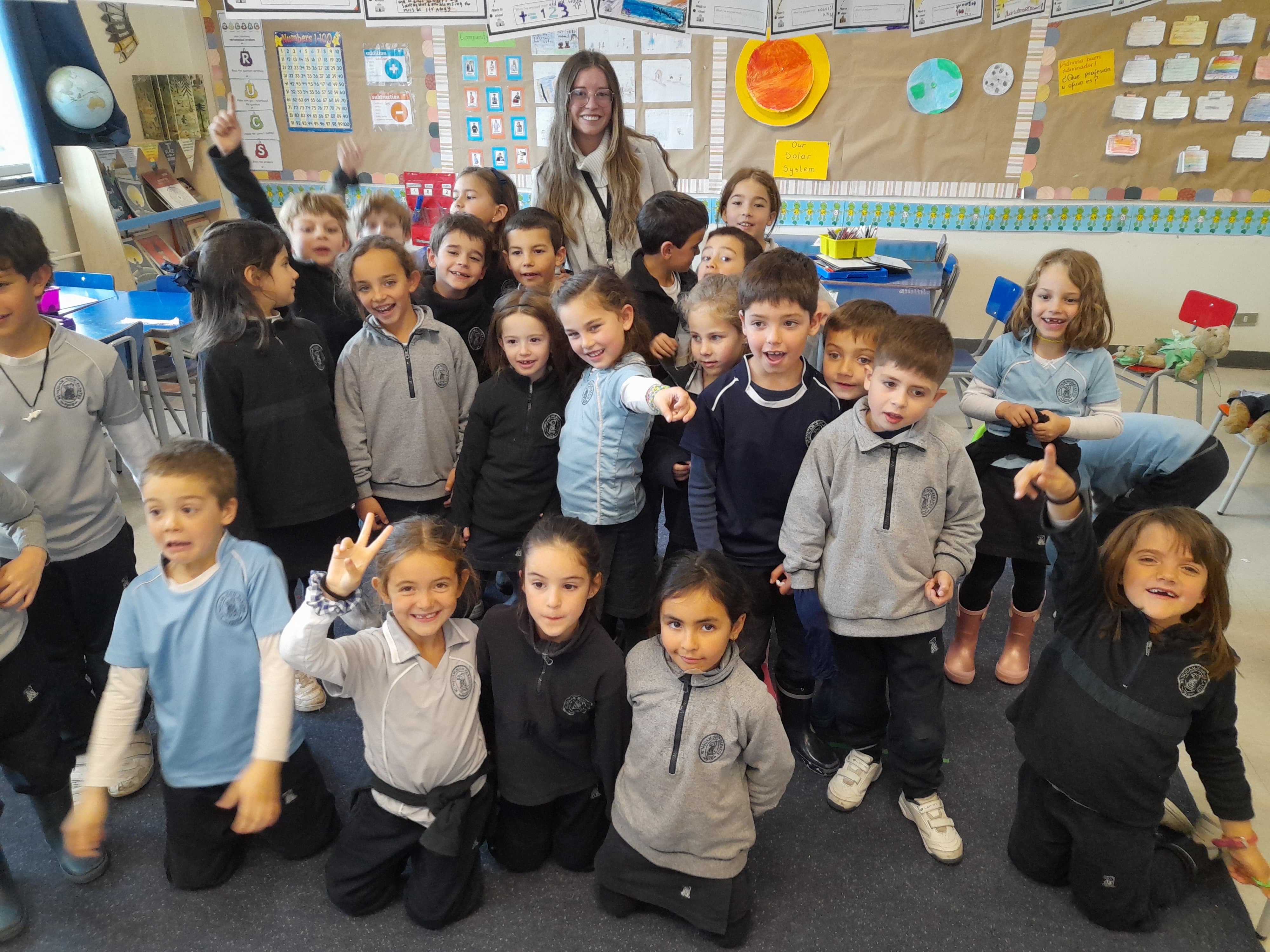Earth Sun and Moon talk at The Grange School